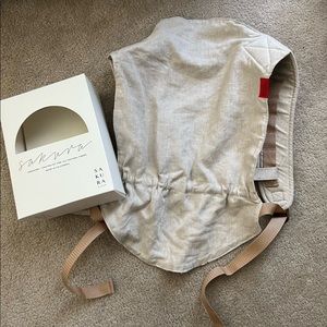 Sakura bloom onbuhimo basic linen flax baby Carrier